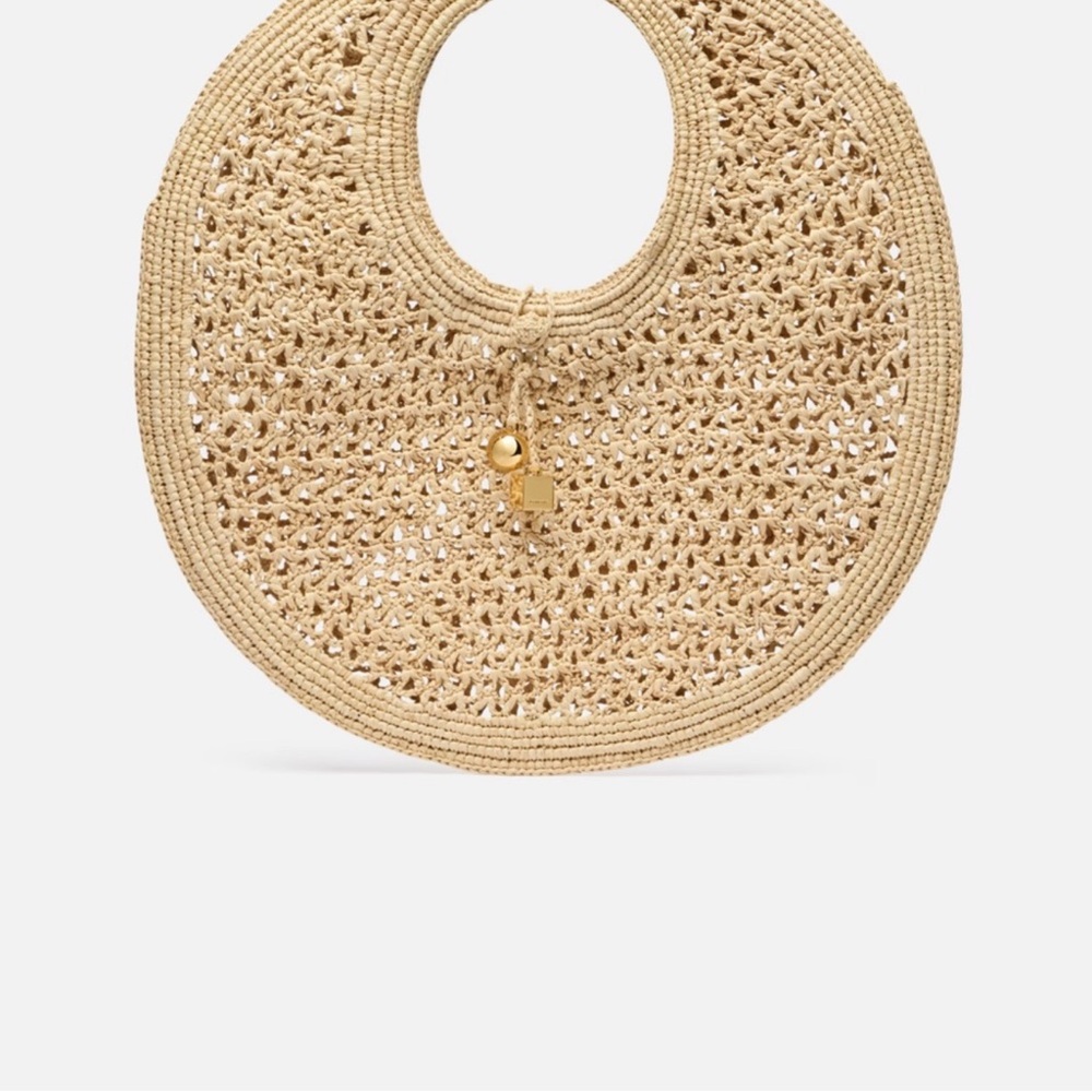 Jacquemus Beige Woven Tote Bag - Picture 3 of 3